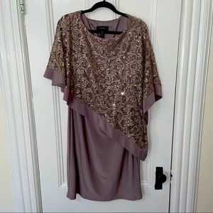 Grey Tone Evenint Dress - Size 12